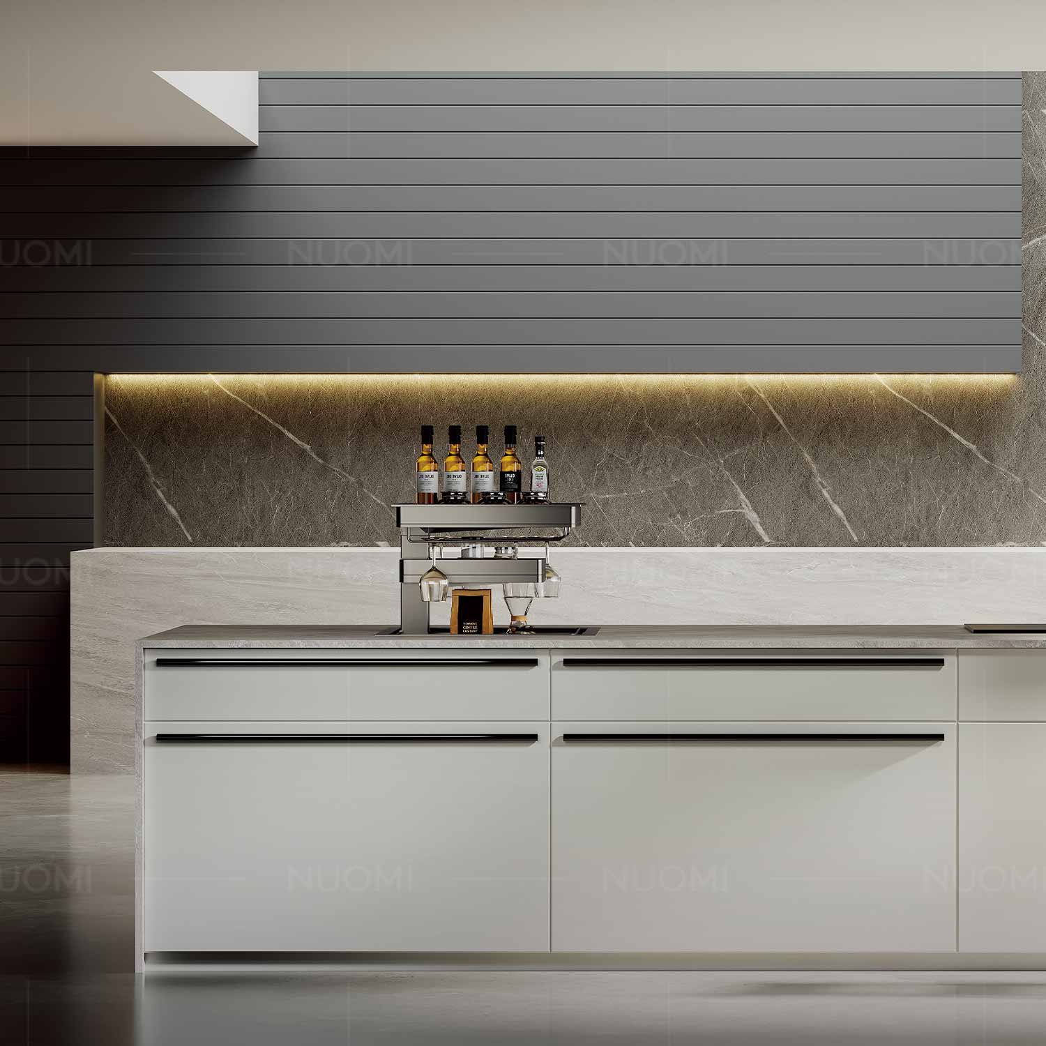 Kitchen Matt Grey Tall Unit